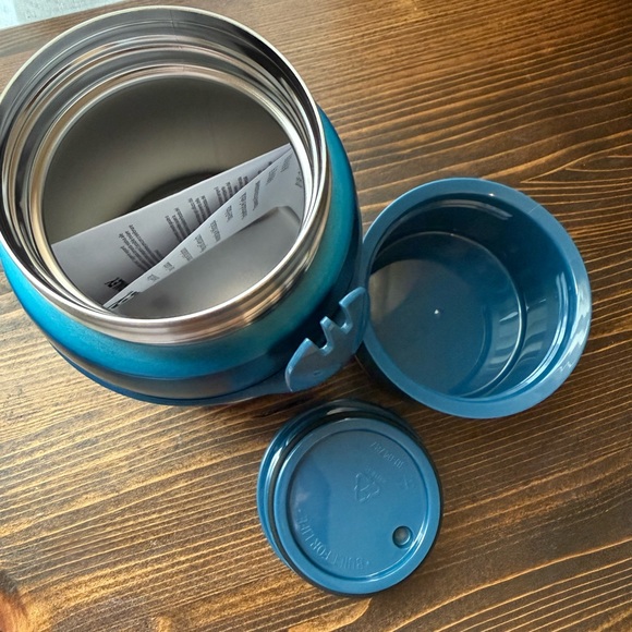 Stanley The Adventure To-Go Food Jar 24oz Stainless Steel NEW Teal Blue - Picture 5 of 9